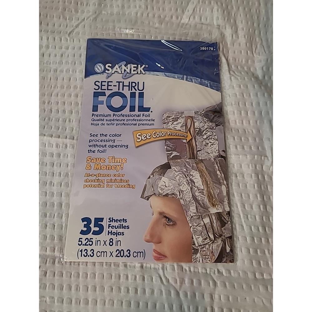 SANEK SEE-THRU FOIL GRAHAM PROFESSIONAL 35 SHEETS NEW FREE SHIPPING